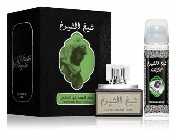 LATTAFA SHEIKH AL SHUYUKH BLACK EDP 50ML + DEOSPRAY 50ML