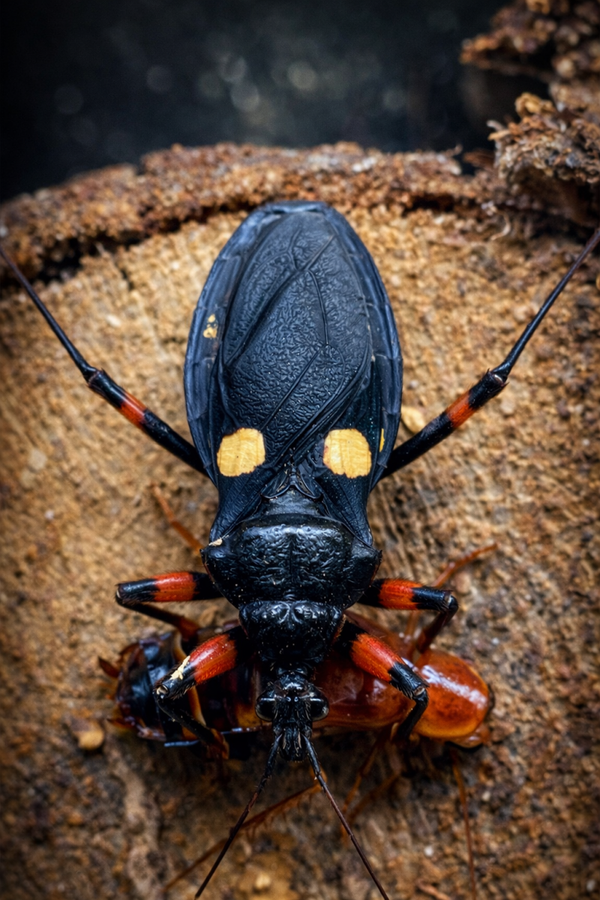 Platymeris guttatipennis - Punaise assassine