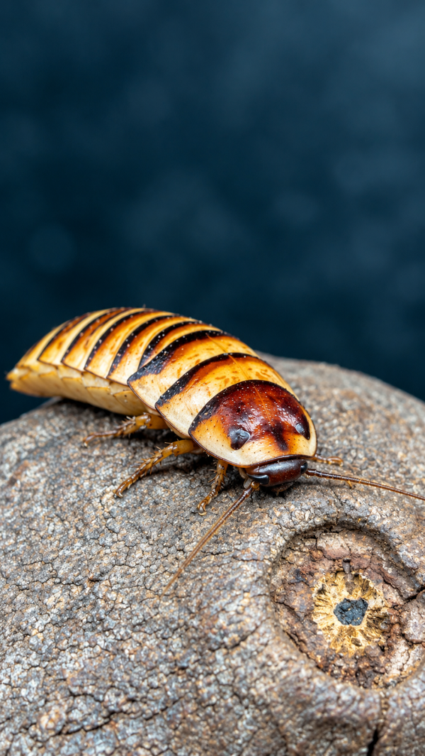 Elliptorhina javanica - Blatte Halloween