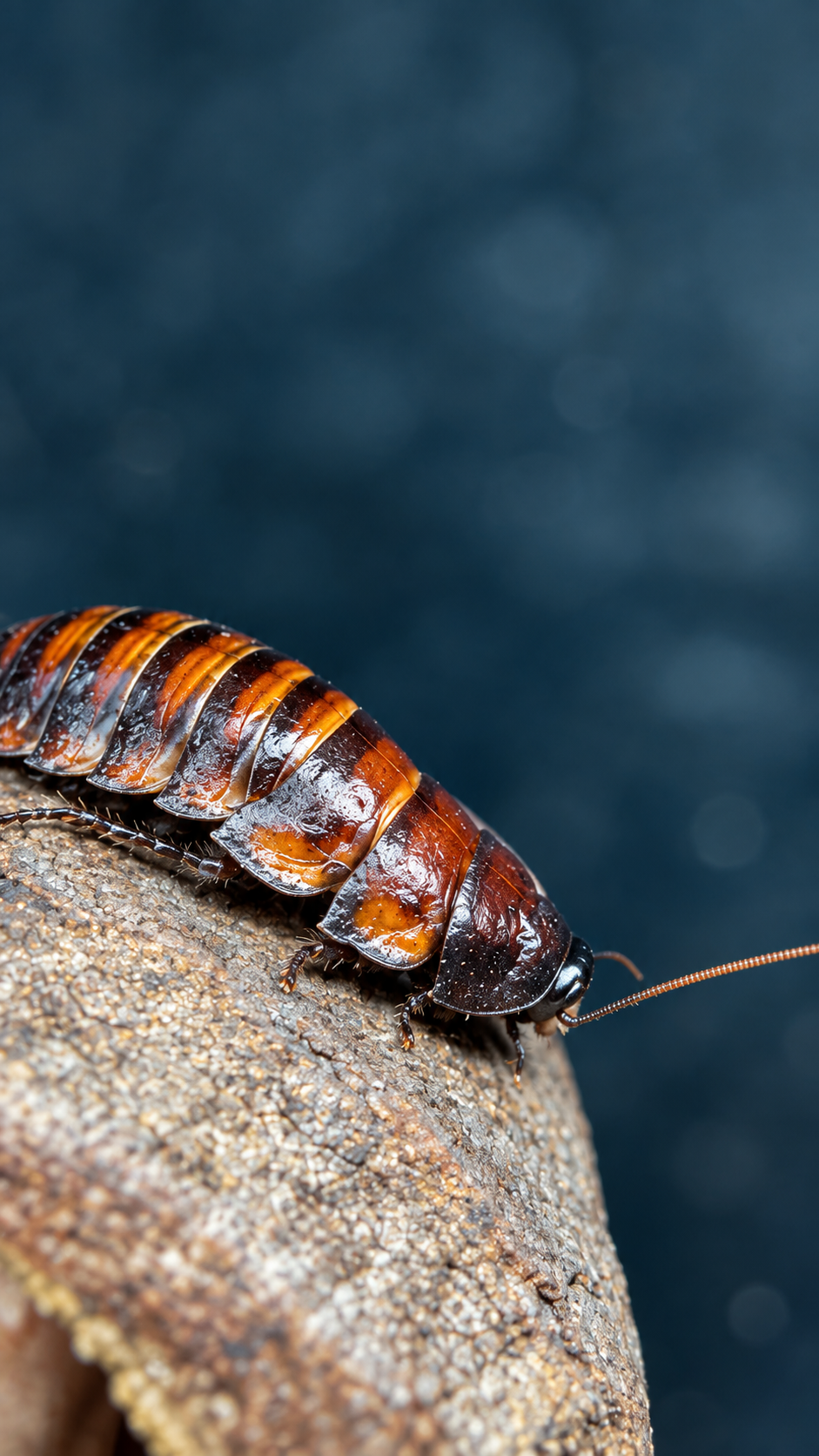 Aeluropoda insignis - Blatte souffleuse fine