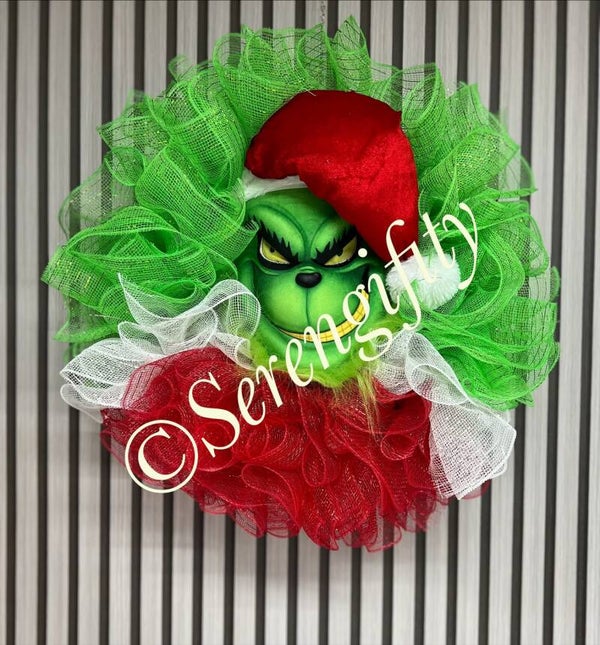 Christmas door decor