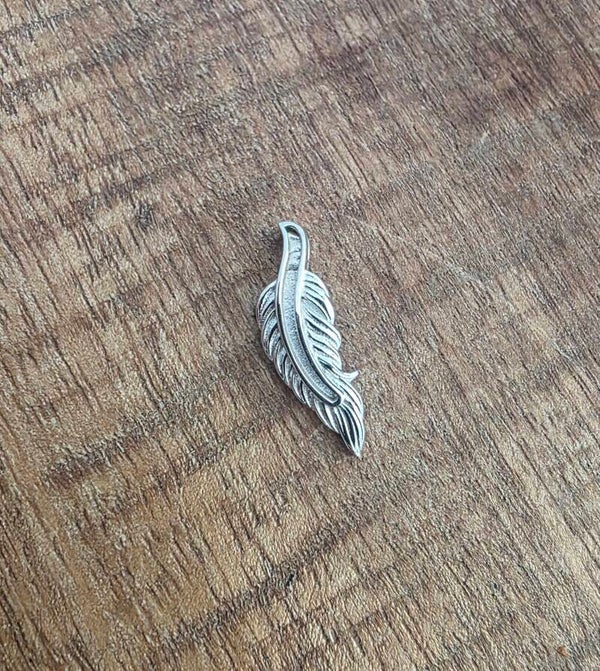 Sterling zilver; hanger veer