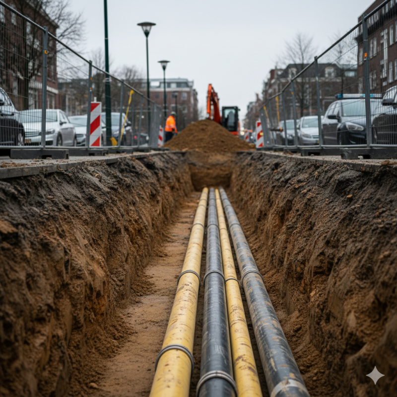 Complexe uitdagingen bij kabels en leidingen in de energietransitie