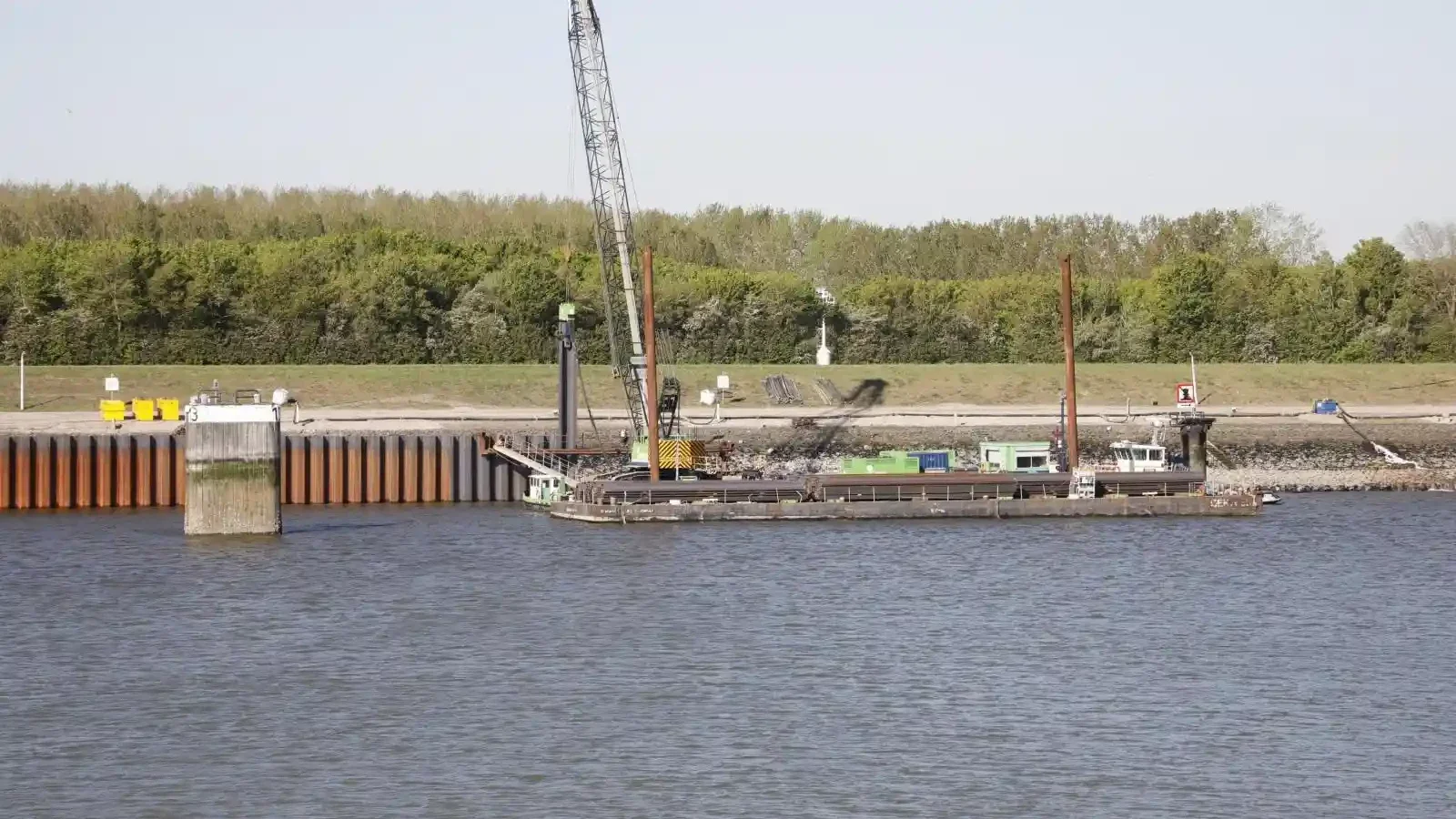 Kademuur ontworpen met Plaxis 01