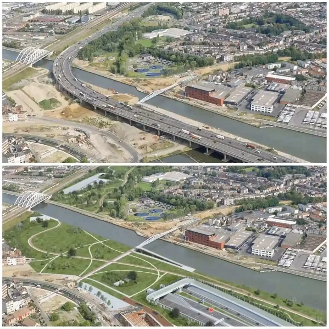 Oosterweel overzicht tunnelontwerpen OKA (ondertunneling koning Albertkanaal)