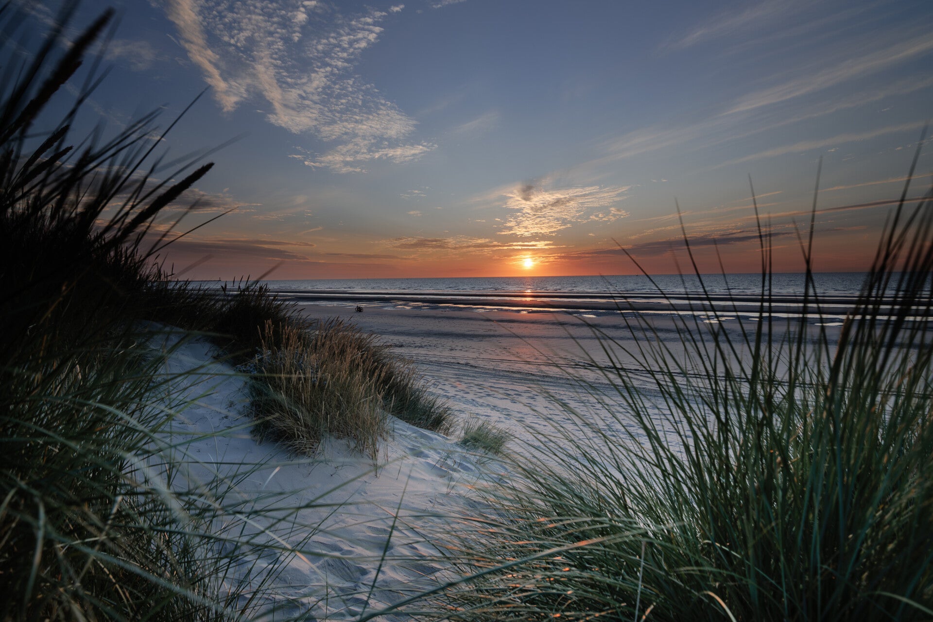 Coucher de Soleil : Sérénité