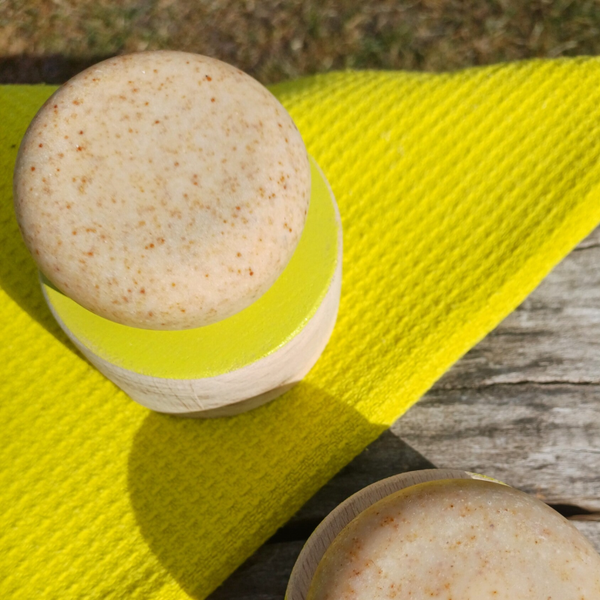 Zeephouder: rond, beuk, geel-naturel