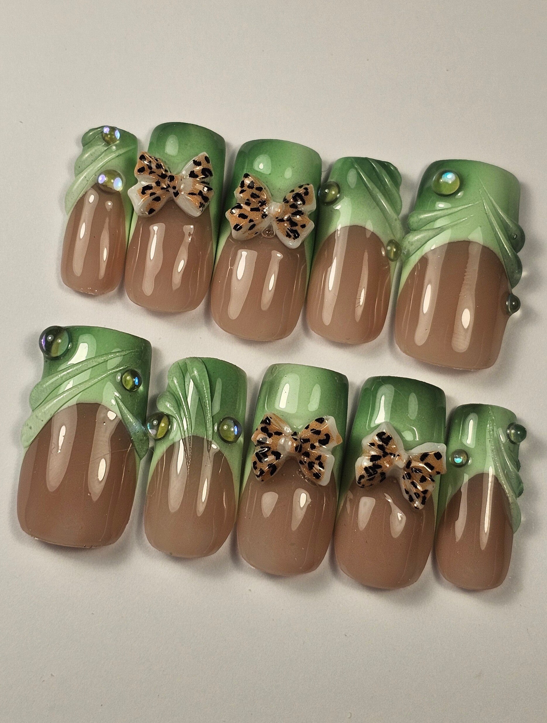 Press-on nails | Jungle Glimmer
