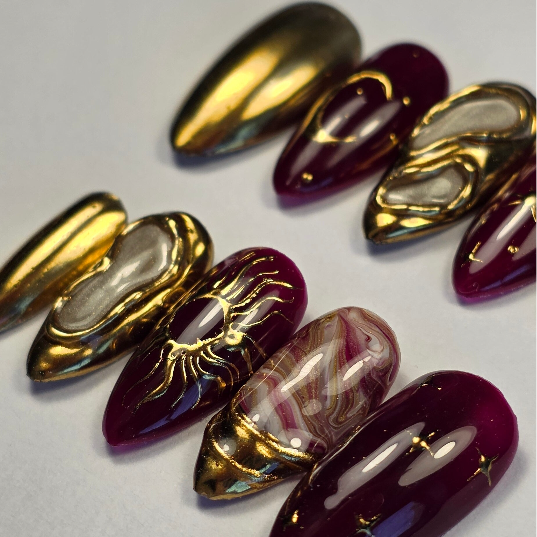 Press-on nails | Cassiopée