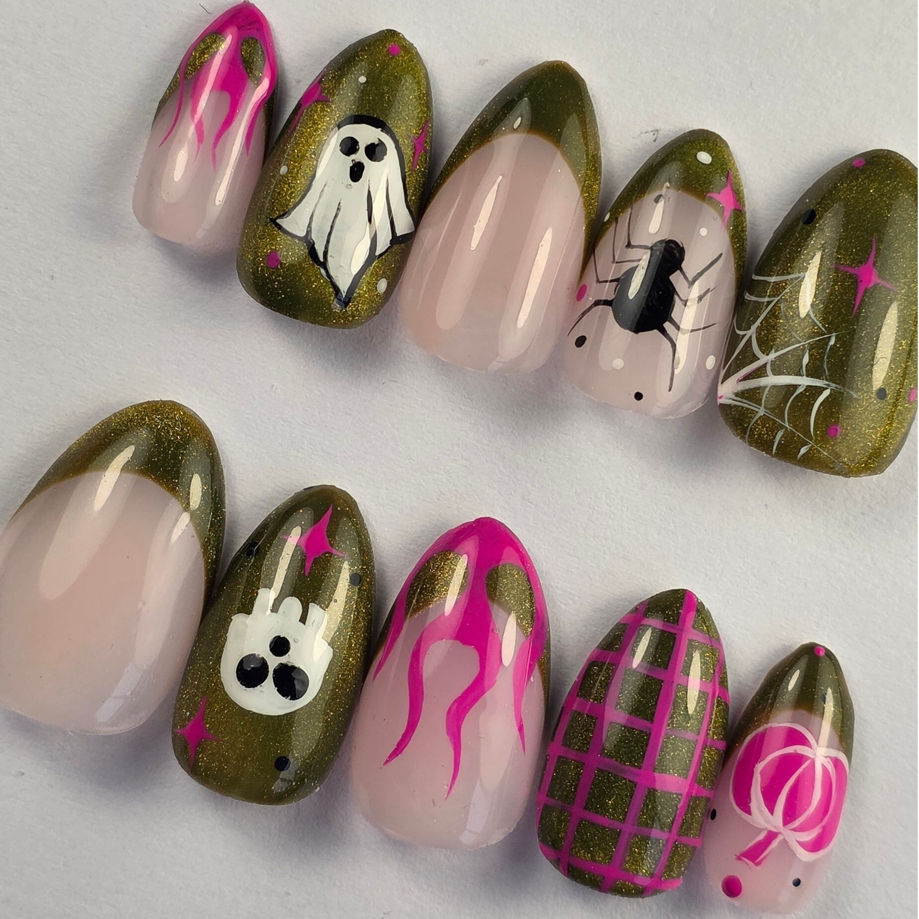Press-on nails | Spooky Glam