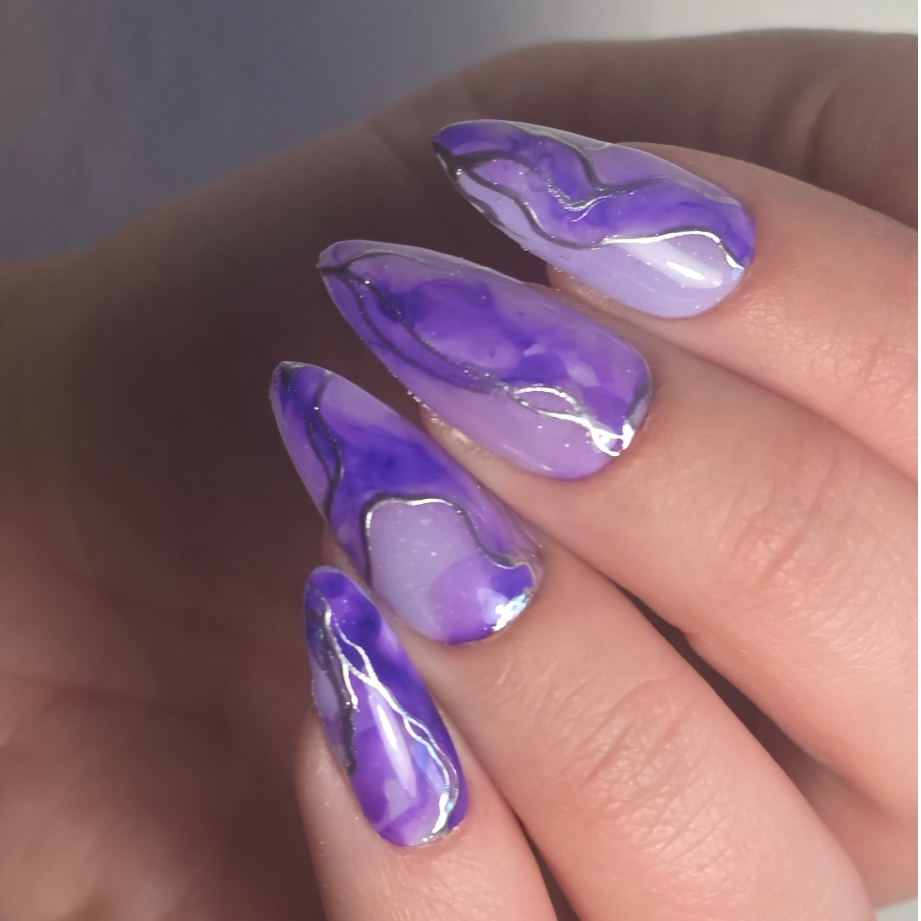 Press-on nails | Astral Purple