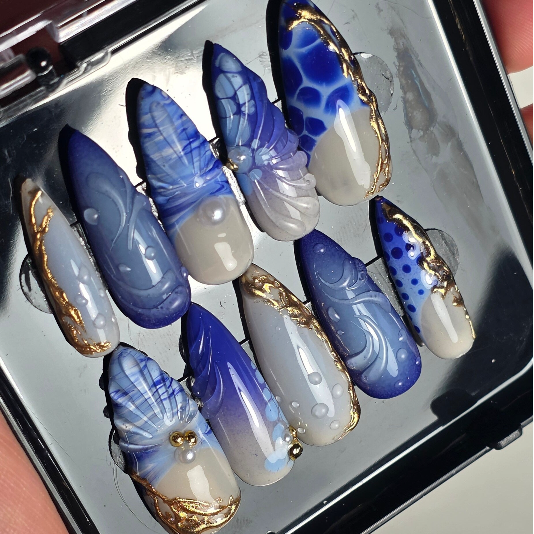 Press-on nails | Sapphire Kiss