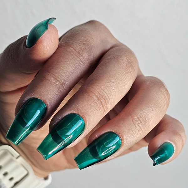 Press-on nails | Les Classiques | Couleur Unie "Glass"