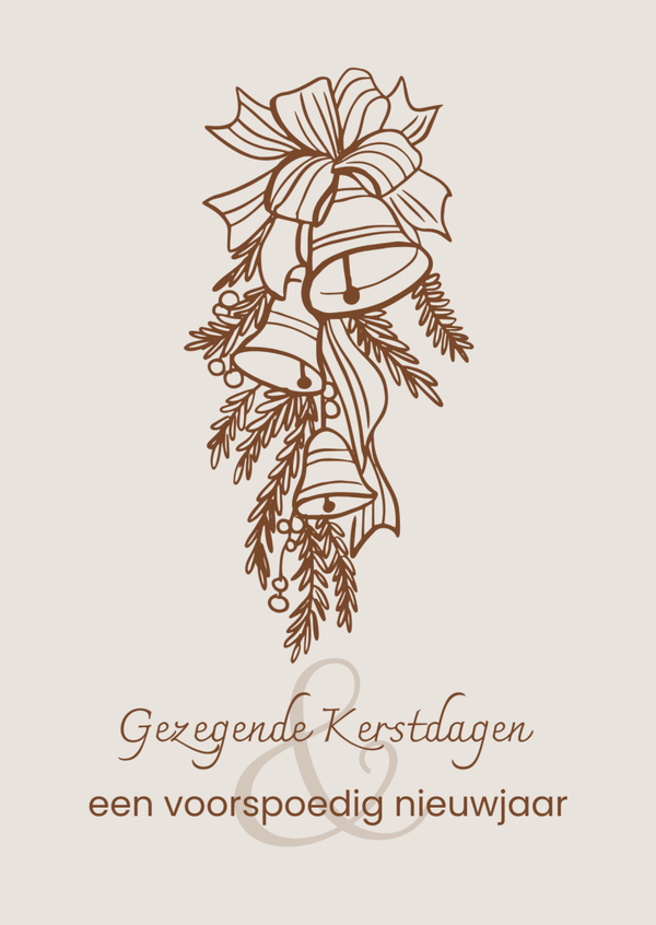 Kerstkaart toef