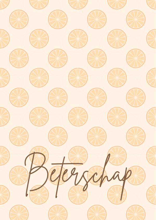 Beterschap sinaasappels