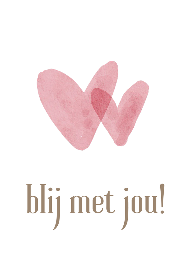 Blij met jou!