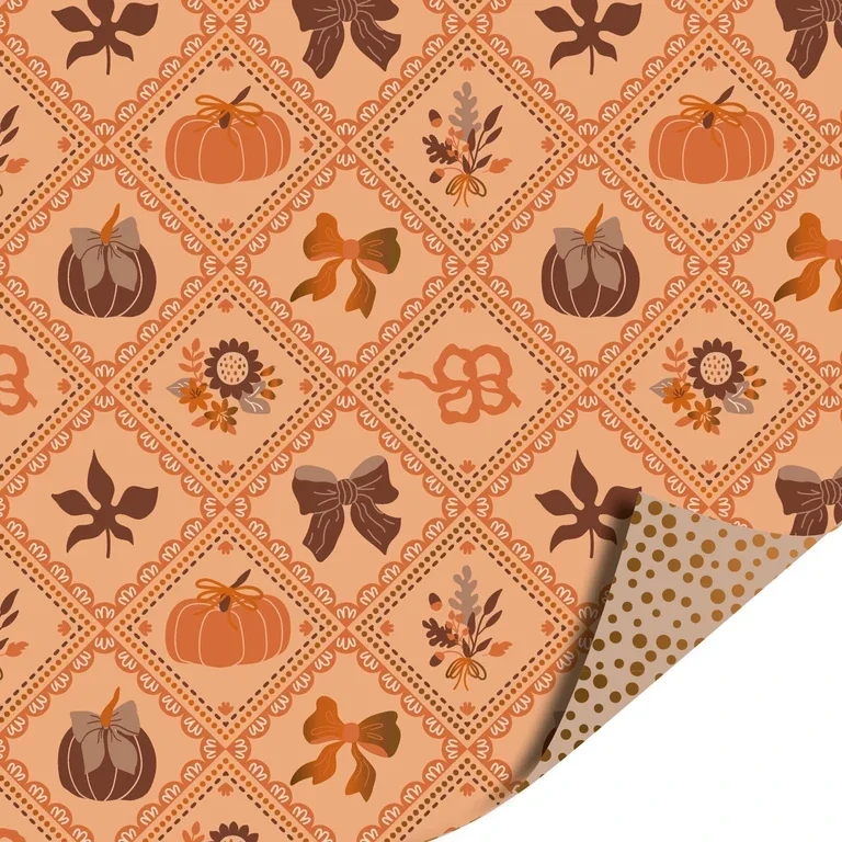 Cadeaupapier 70cm Luxery Pumpkins