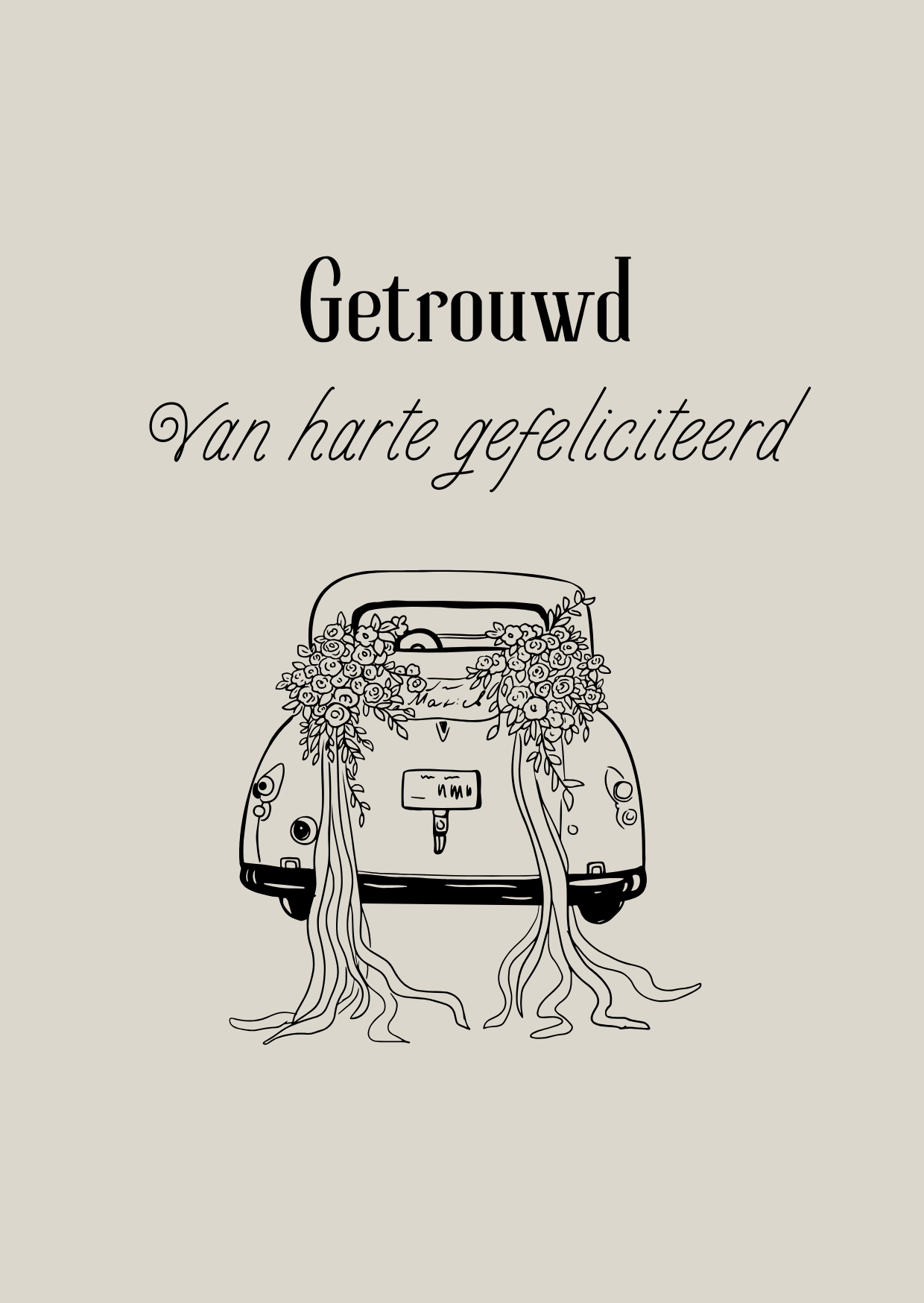 Getrouwd auto