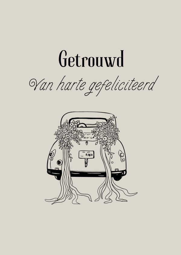 Getrouwd auto