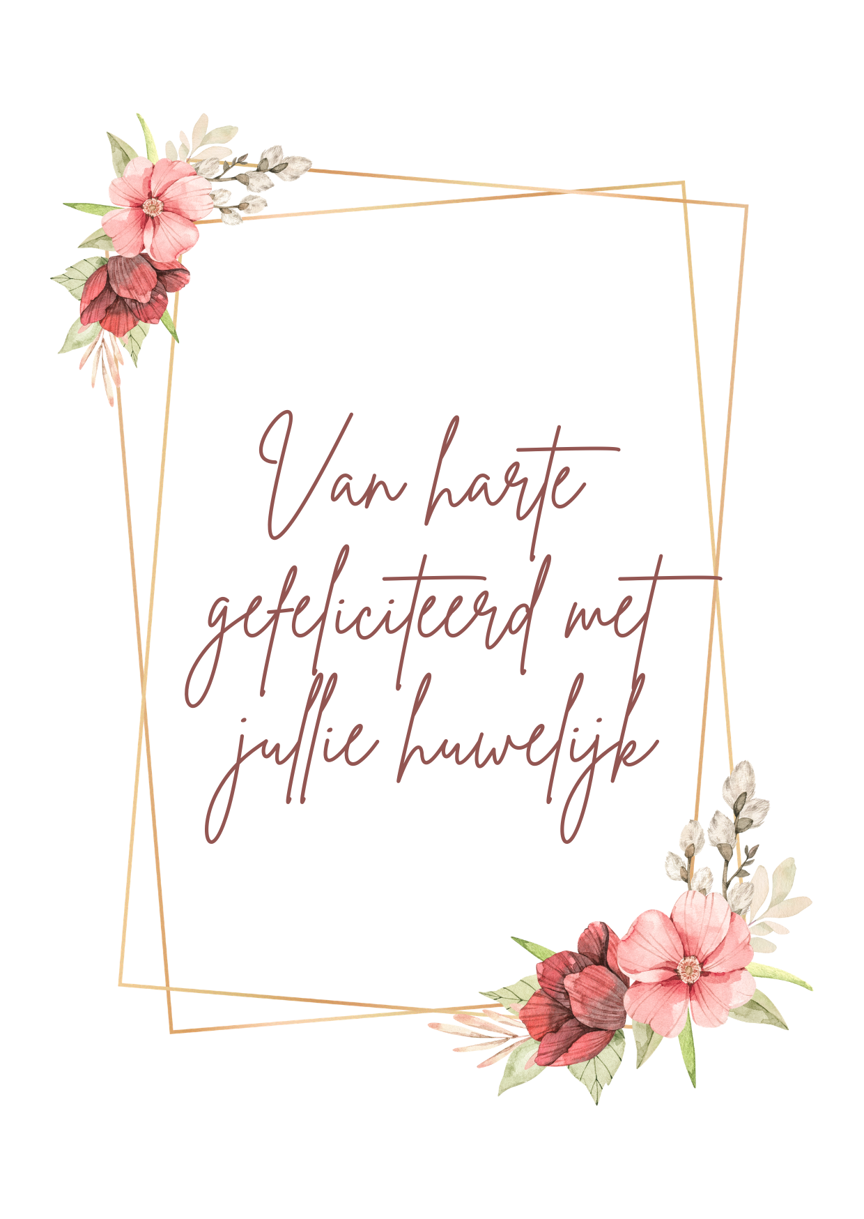 Gefeliciteerd huwelijk