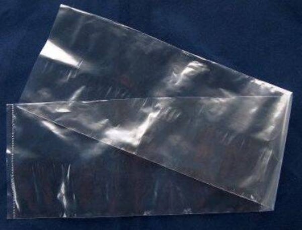Transparant traktatie zakje 10 x 50 cm - 10 stuks