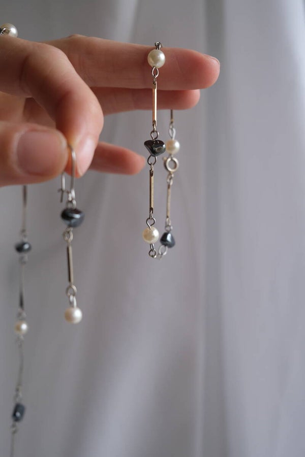 Stone vs Pearl bracelet