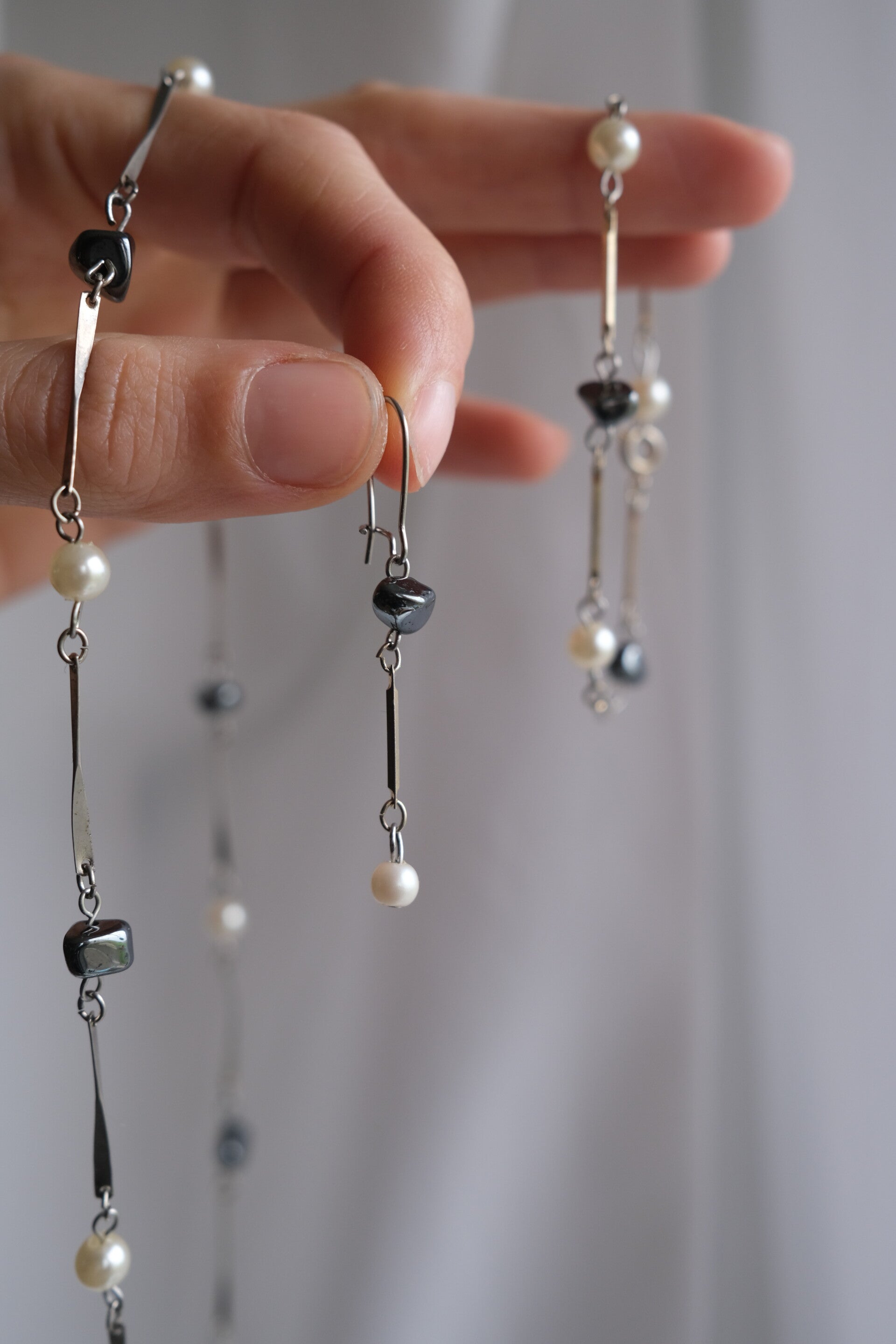 Stone vs Pearl Earrings