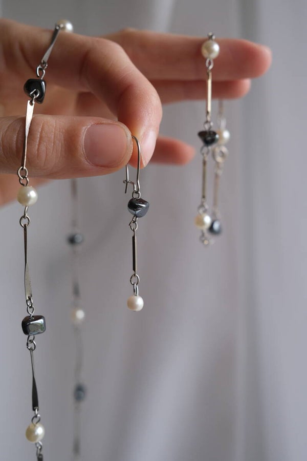 Stone vs Pearl Earrings