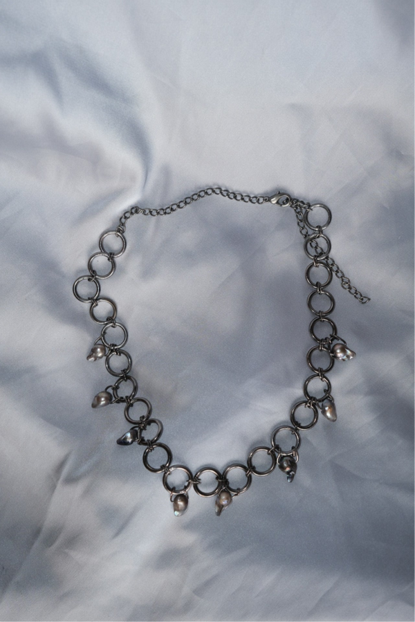 Oil Slick Choker Necklace