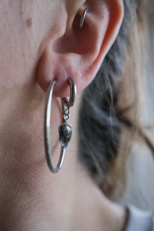 Oil Slick Earring