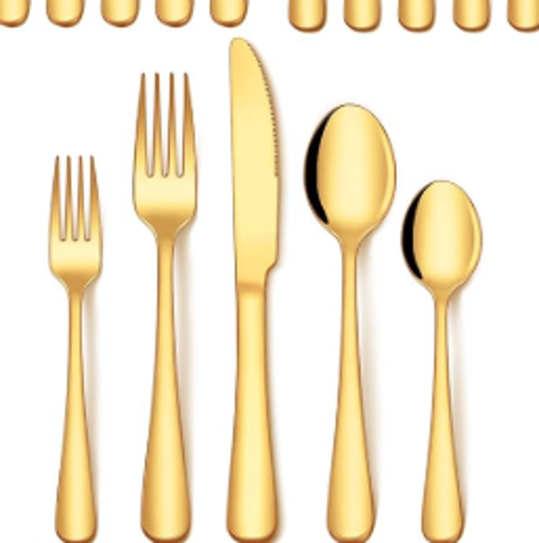 Gold Utensils