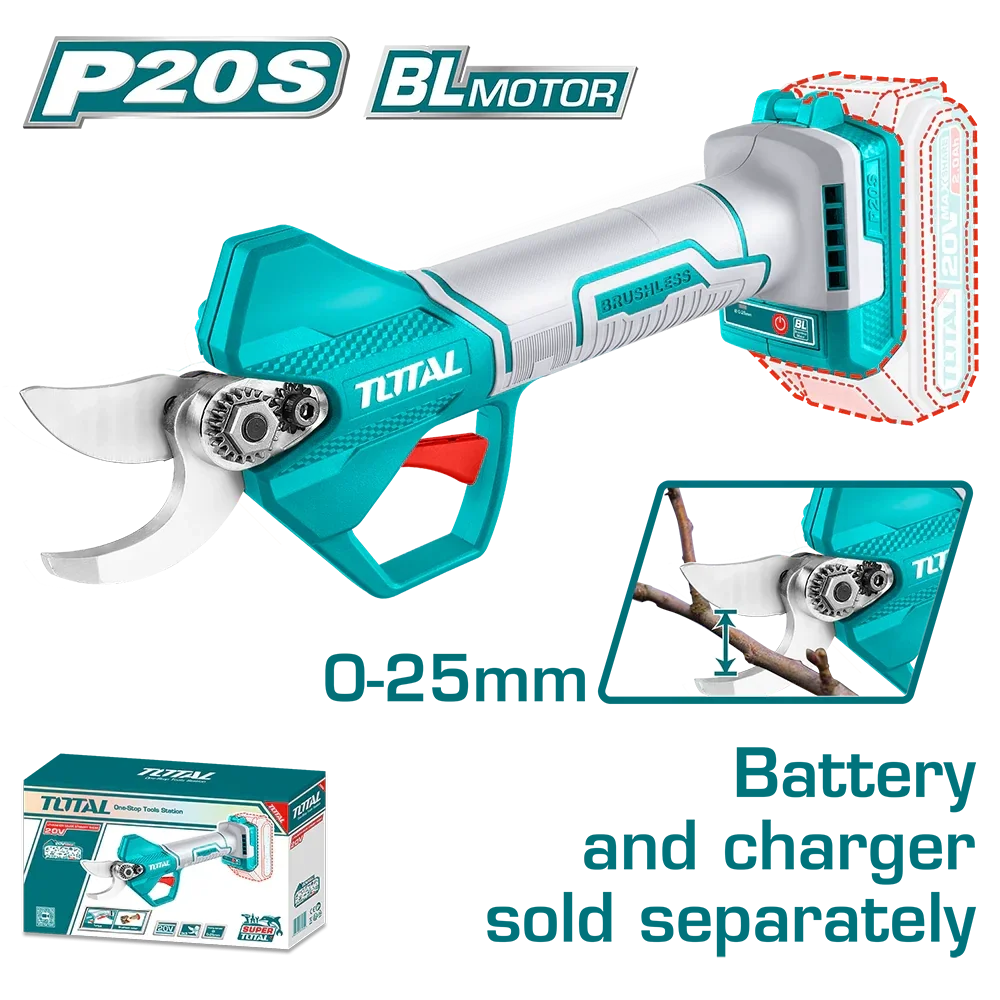 Cesoia a Batteria 20V, Ø Taglio 25 mm