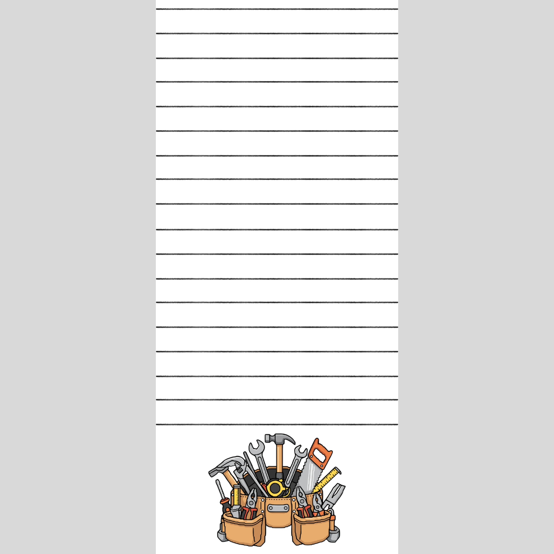 Carpenter Note Pad 3.5 x 8in