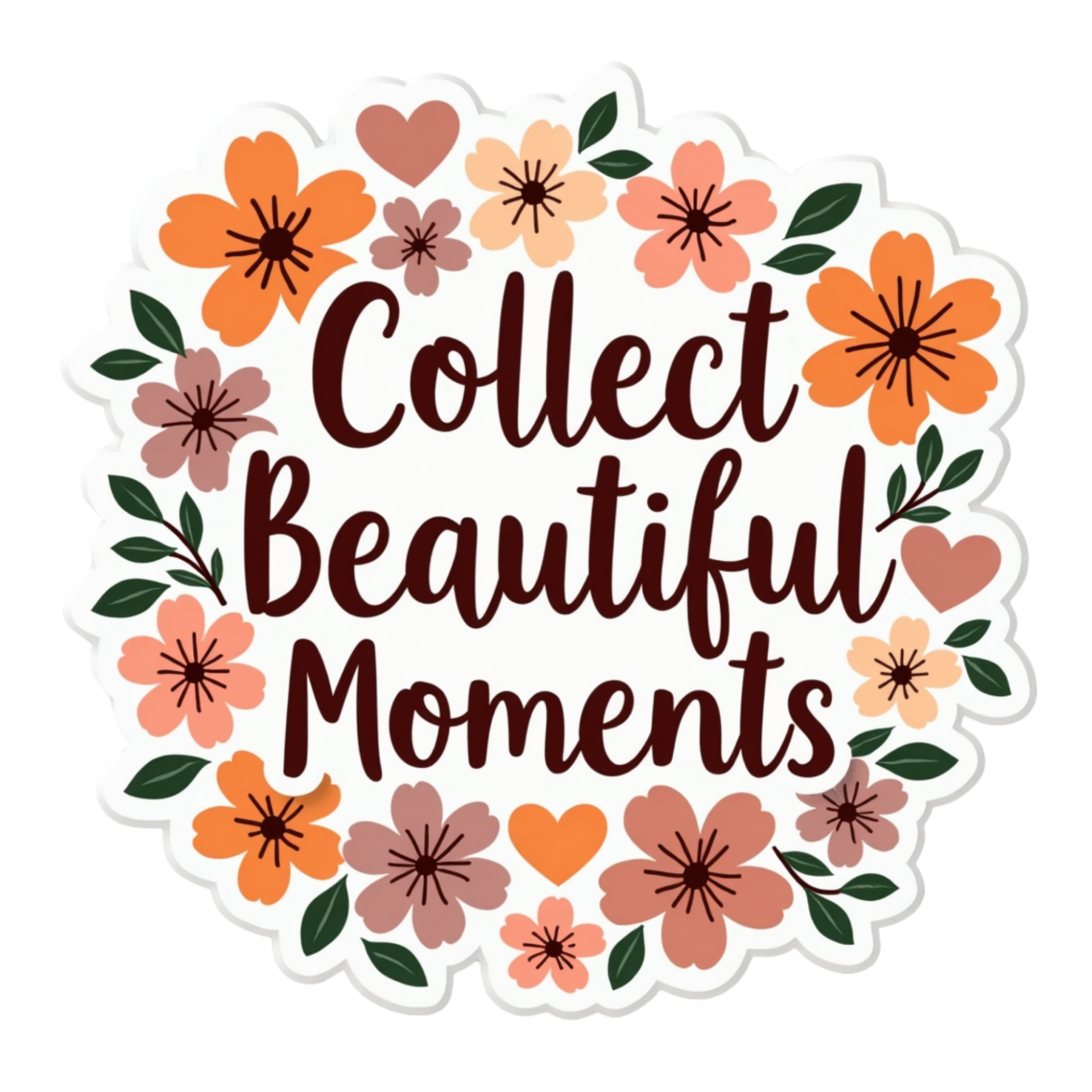 Collect Beautiful Moments Spiritual Sticker