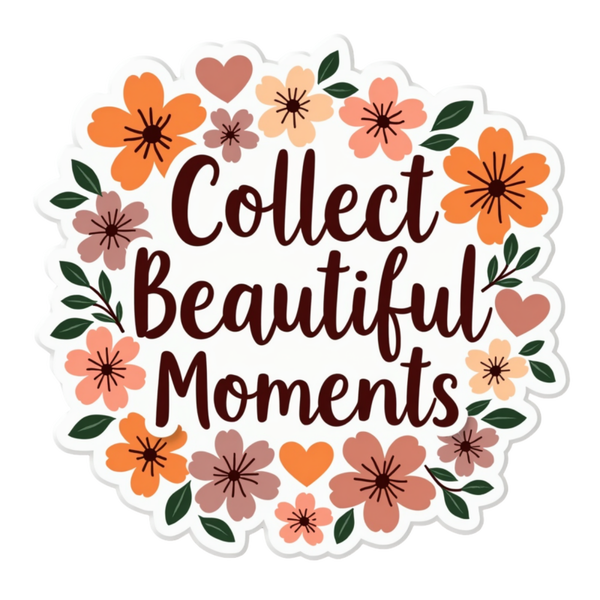 Collect Beautiful Moments Spiritual Sticker