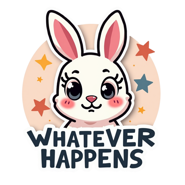 Whatever Happens Die Cut Sticker