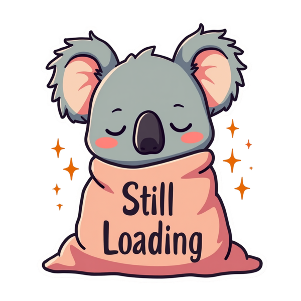 Still Loading Die Cut Sticker