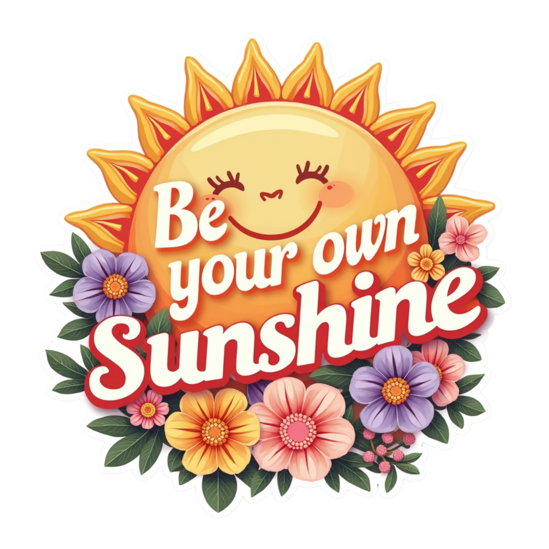 Be Your Own Sunshine Spiritual Sticker