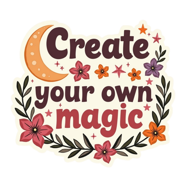 Create your own Magic Spiritual Sticker