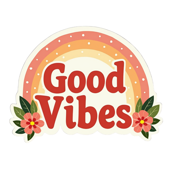 Good Vibes Spiritual Sticker