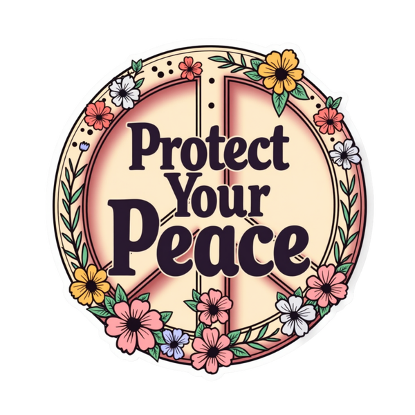 Protect Your Peace Spiritual Sticker
