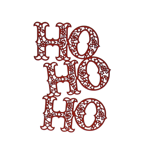 Ho Ho Ho  Christmas Decal