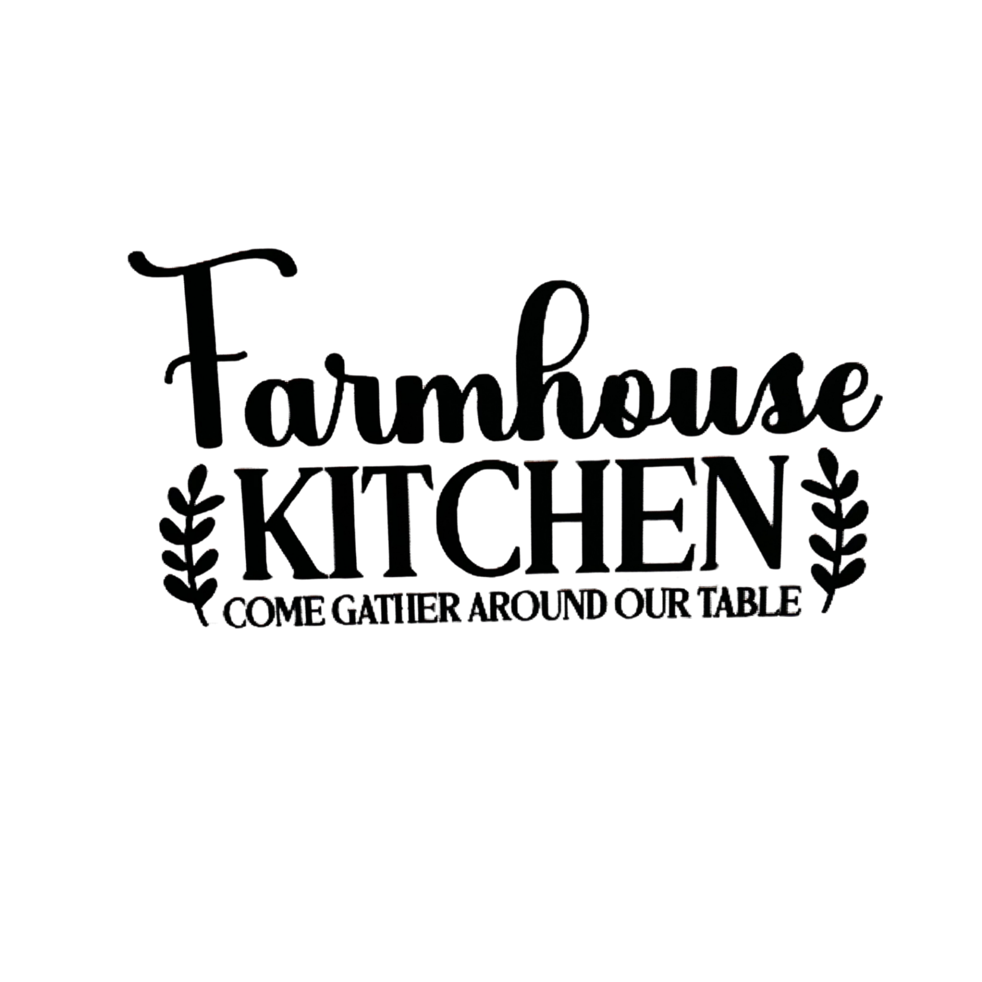 Farmhouse kitchen Decal
