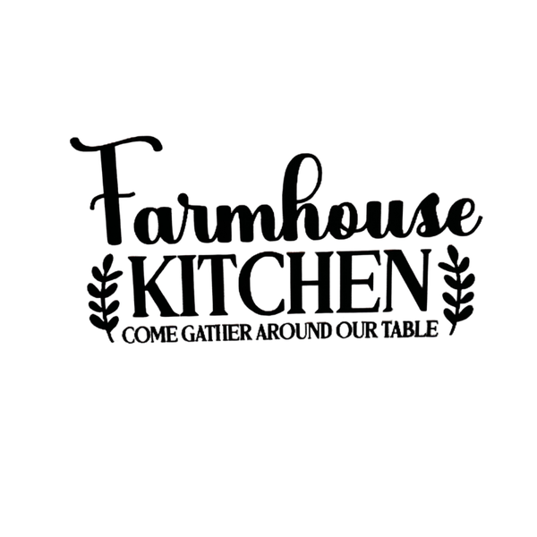 Farmhouse kitchen Decal