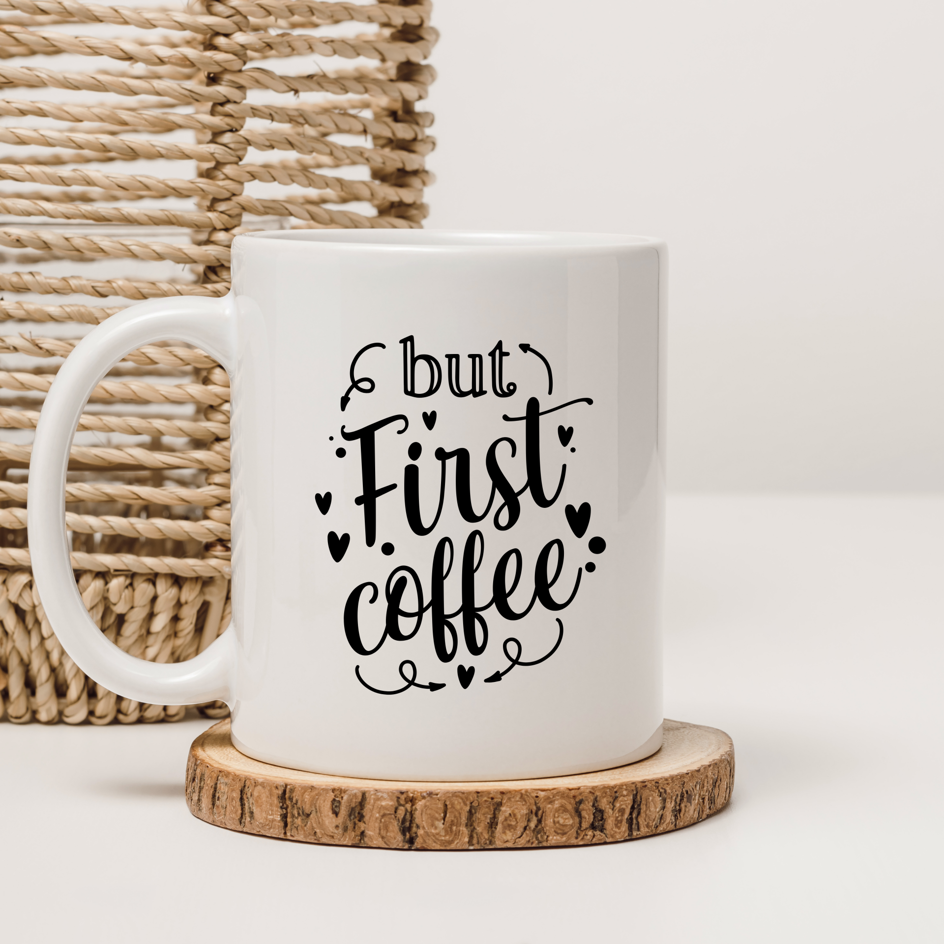 But First Coffee Decal