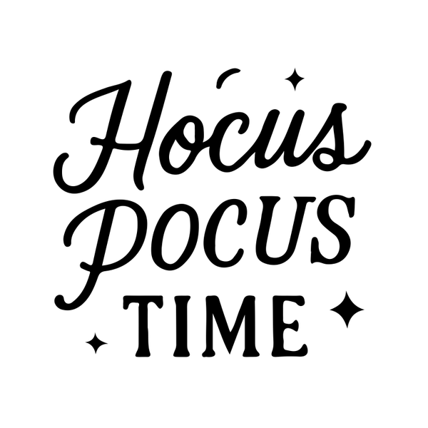 Hocus Pocus Time Decal