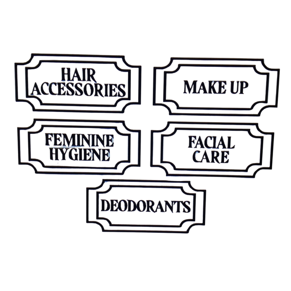 Labels for Accessories Decals