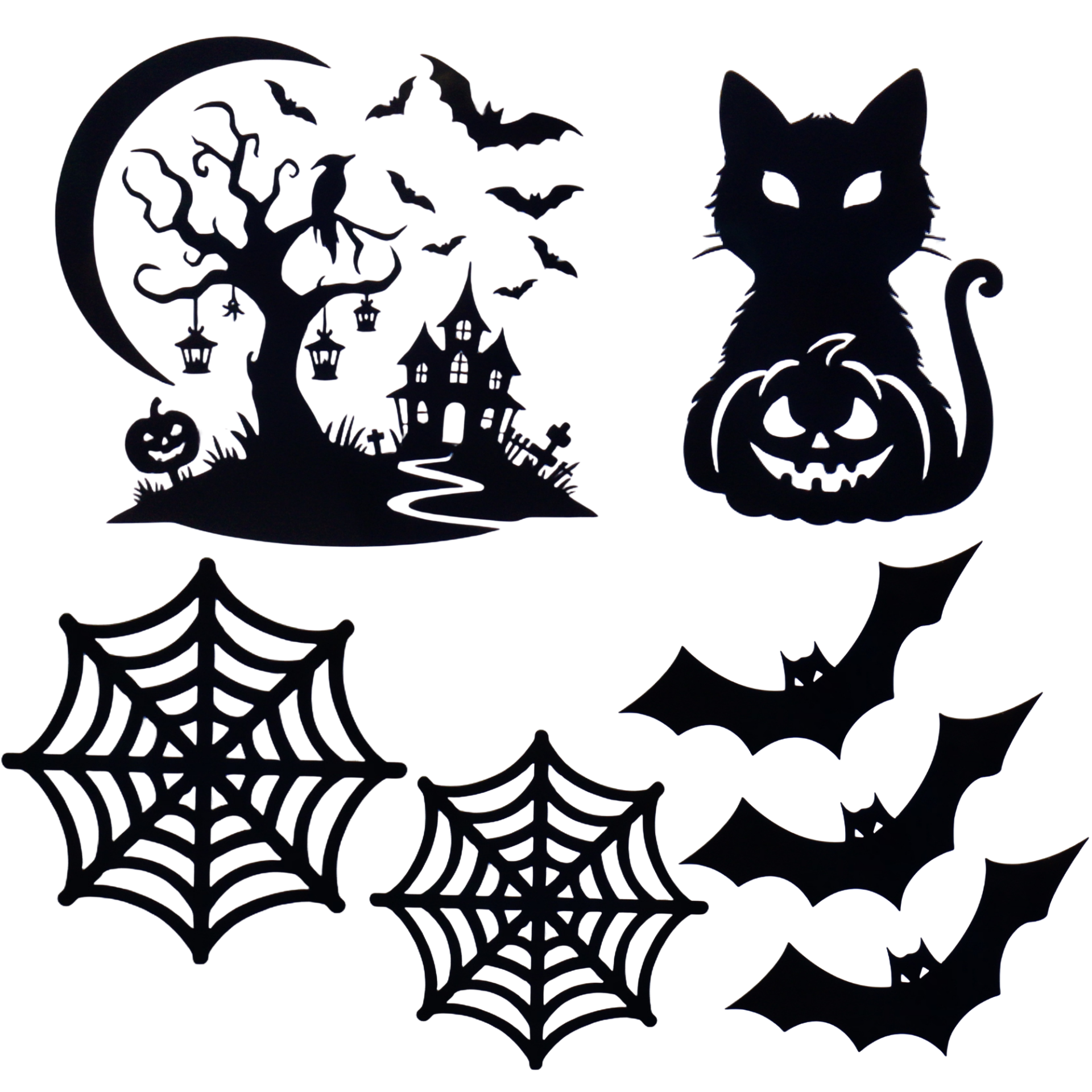 Set of Halloween Decals