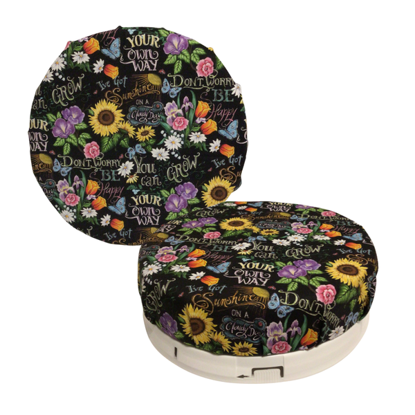 Garden Theme 5 Gallon Lid Cushion Seat
