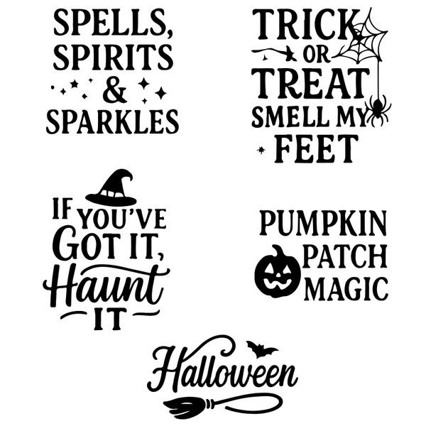 Halloween Decals set